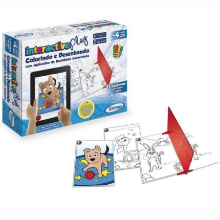 Jogo Colorindo e Desenhando Com Realidade Aumentada Interactive Play Xalingo