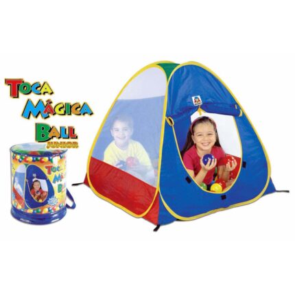 Toca Infantil Mágica Ball com 100 Bolinhas Coloridas Braskit