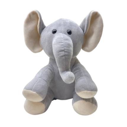 Pelúcia Elefante Bege Coleção Filhotes Brumar