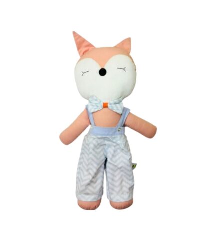 Boneco em Pano Raposa com Gravatinha 49 cm Mury Baby