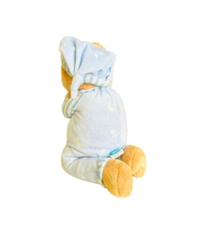 Pelúcia Ursinho Orando Azul Buba