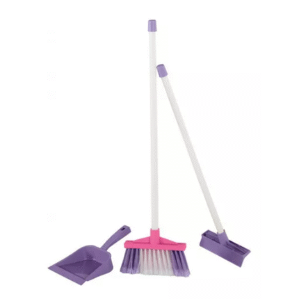 Kit de Limpeza Rosa com Pazinha Calesita