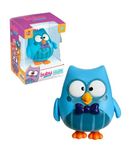 Boneco De Vinil Coruja Pai BuBu E As Curujinhas