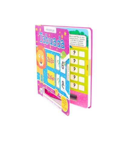 Livro Educativo Aprenda A Tabuada - Apoio Escolar