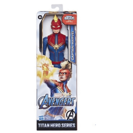 Boneca Articulada Capitã Marvel Avengers Blast Gear Hasbro
