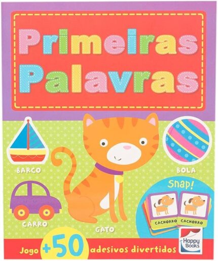 Livro Infantil Atividades e Diversão Primeiras Palavras