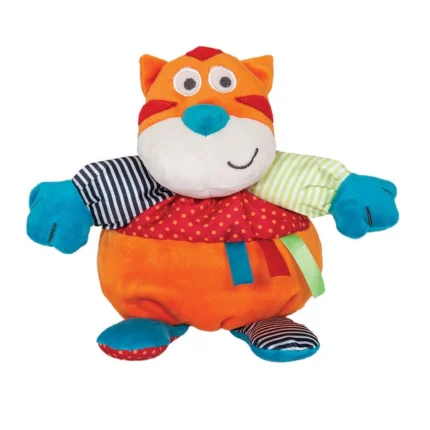 Pelúcia Chocalho Gatinho Bolinha Flics Buba