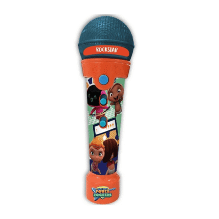 Microfone Infantil RockStar Com Som Luzes Led E MP3 Player Fun