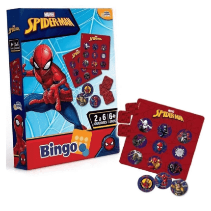 Jogo De Bingo Homem Aranha De 2 a 6 Jogadores
