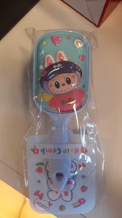 ESCOVA DE CABELO RETANGULAR - LABUBU FRIENDS