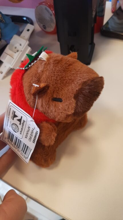 CHAVEIRO PELÚCIA CAPIVARA - SORTIDO
