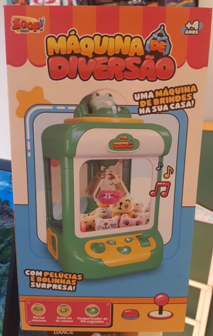ZOOP TOYS - MÁQUINA PEGA BRINDE - VERDE