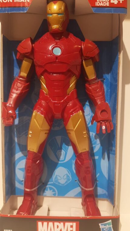 E5582 FIGURA MARVEL OLYMPUS HOMEM DE FERRO 24CM