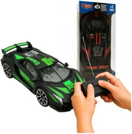 ZOOP TOYS - CARRO CONTROLE 3  FUNÇÕES