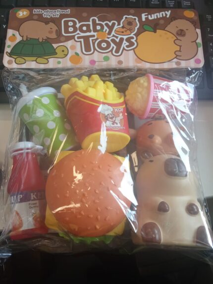 BRINQUEDO - KIT CAPIVARA - MODELOS SORTIDOS