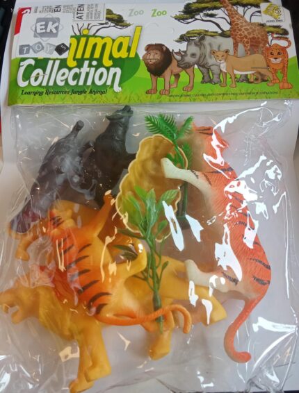 BONECOS EK TOYS ANIMAIS SELVAG WORD