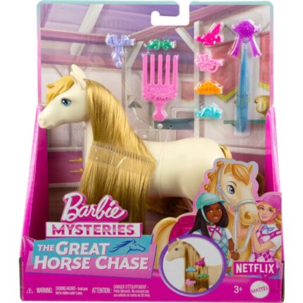 HXJ29 BARBIE THE GREAT HORSE PONY COM ACESSORIOS SORTIMENTO