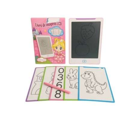 livro de imagens lcd menina