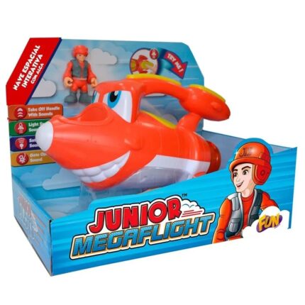 Nave Espacial Interativa Com Piloto Junior Megaflight 82780 Fun