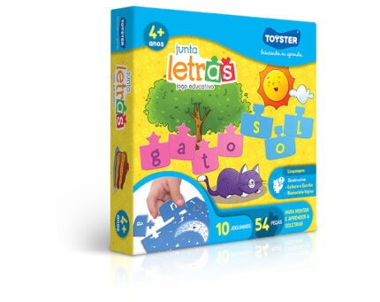 Jogo Educativo Junta Letras 2368 Toyster