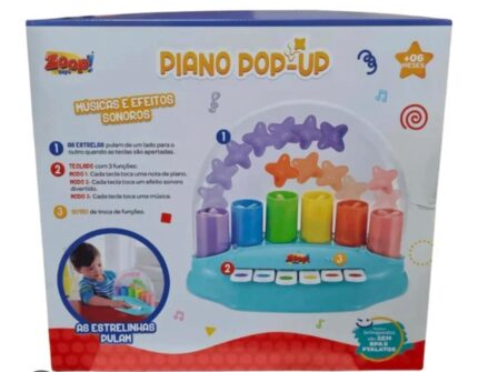 ZOOP TOYS - PIANO COLOR POP UP