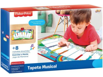 Tapetinho Musical Divertido Infantil Fun Fisher Price