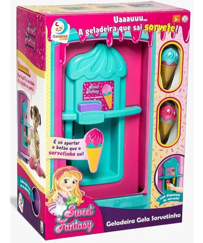 SWEET FANTASY GELADEIRA GELA SORVETINHO CX INDIVIDUAL