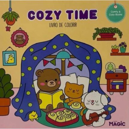 84914 COZY TIME LIVRO DE COLORIR