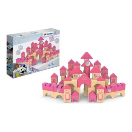 XAL5463.2 BRINCANDO DE ENGENHEIRO CASTELO DA PRINCESA 80 PECAS