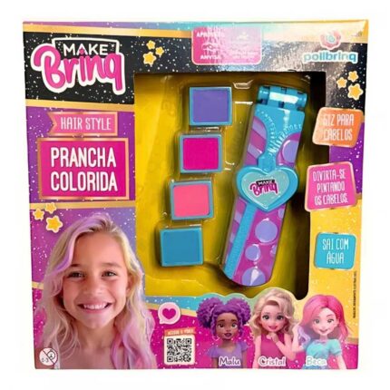 MAKEBRINQ HAIR STILE - PRANCHA COLORIDA - APLICADOR PARA PINTAR CABELO