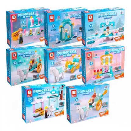 BRINQUEDO DE PLASTICO PARA MONTAR E DESMONTAR - MUNDO ENCANTADO