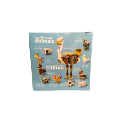 BLOXI 10 EM 1 / SURPRESA MODELO:AVES